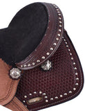10" Double T pony saddle with basketweave - Country Scene Saddlery and Pet Supplies