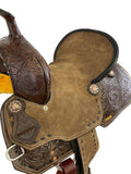12"/ 13" Double T Youth Hard Seat Barrel style saddle. - Country Scene Saddlery and Pet Supplies