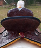 12"/ 13" Double T Youth Hard Seat Barrel style saddle. - Country Scene Saddlery and Pet Supplies