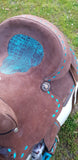 12" and 13" Double T Roughout Barrel Saddle. - Country Scene Saddlery and Pet Supplies