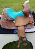 12", 13" Double T Youth Bear Trap style saddle Gullet: 7.5" Bars:&nbsp;Full&nbsp;QH Bars - Country Scene Saddlery and Pet Supplies