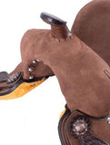 12", 13" Double T Youth Hard Seat Barrel Full QH Bars - Country Scene Saddlery and Pet Supplies