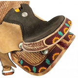 12 13 Double T Youth Hard Seat Barrel Style Saddle Western Saddles