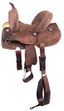 12", 13" Double T Youth Hard Seat Barrel style saddle - Country Scene Saddlery and Pet Supplies