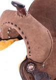 12", 13" Double T Youth Hard Seat Barrel style saddle - Country Scene Saddlery and Pet Supplies