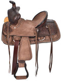 12", 13" Double T Youth hard seat bear trap style saddle. - Country Scene Saddlery and Pet Supplies