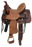 12" Buffalo Youth hard seat roper style saddle. - Country Scene Saddlery and Pet Supplies
