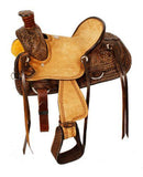 12" Double T Youth hard seat roper style saddle. - Country Scene Saddlery and Pet Supplies