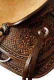 12" Double T Youth hard seat roper style saddle. - Country Scene Saddlery and Pet Supplies