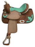 13" Double T Barrel style saddle. - Country Scene Saddlery and Pet Supplies