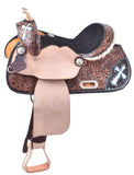 New! 13" Double T Barrel style saddle - Country Scene Saddlery and Pet Supplies