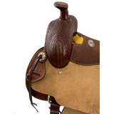 13 Double T Roper Style Saddle - Diamond Tooling Saddle