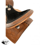 13 Double T Youth Hi-Back Barrel Saddle Set Cutting Saddle