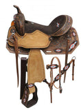 14", 15", 16" Double T Embroidered Navajo saddle set - Country Scene Saddlery and Pet Supplies