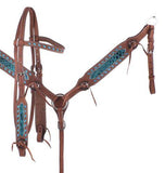 14", 15", 16" Double T Roughout Barrel Style Saddle Set. - Country Scene Saddlery and Pet Supplies