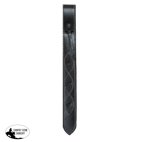 New! 14.5’’ PONY Leather off billet Black