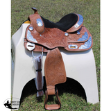 New! 14" Double T Show Saddle. - Country Scene Saddlery and Pet Supplies