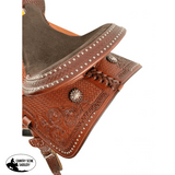 New! 15" Barrel style western saddle - Country Scene Saddlery and Pet Supplies