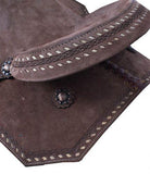15" Double T Roughout Barrel Style Saddle. - Country Scene Saddlery and Pet Supplies