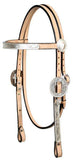 16", 17" Showman™ floral tooled silver show saddle. - Country Scene Saddlery and Pet Supplies