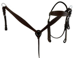 16" Dark Oil Pleasure style saddle set (Semi QH) - Country Scene Saddlery and Pet Supplies