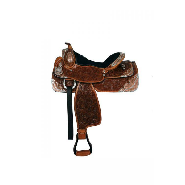 New! 16 Double T Fully Tooled Show Saddle. Posted*~