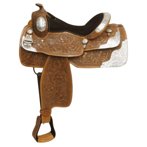 16 Double T Fully Tooled Show Saddle.