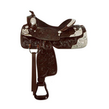 16 Double T Fully Tooled Show Saddle.