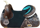 16" Double T Leather Entry level Treeless Saddle. - Country Scene Saddlery and Pet Supplies