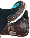 16" Double T Leather Entry level Treeless Saddle. - Country Scene Saddlery and Pet Supplies