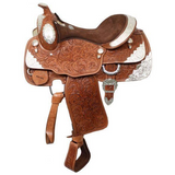 16 Fully Tooled Double T Show Saddle. Med (Out) Can Pre Order