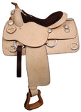 16" Premium leather Double T training saddle. - Country Scene Saddlery and Pet Supplies