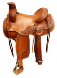 16" Showman ® Argentina cow leather roper saddle - Country Scene Saddlery and Pet Supplies