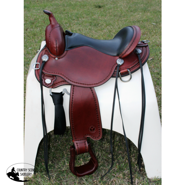 New! 1667 SALT RIVER TRAIL SADDLE ALL Round Saddle