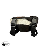 New! 178187B - Hair on Cowhide Saddle Pouch - Country Scene Saddlery and Pet Supplies