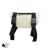 New! 178187D - Hair on Cowhide Saddle Pouch - Country Scene Saddlery and Pet Supplies