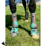 New! 2 Pack Tooled Cactus Sports Boots - Country Scene Saddlery and Pet Supplies