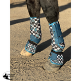 New! 2 Pack Turquoise Glass Sports Boots - Country Scene Saddlery and Pet Supplies