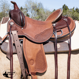 2612 Brazos Wood Tree Trail Saddle Western Saddle