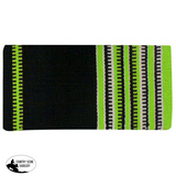 New! 32" x 64" Wool saddle blanket with colored zipper design. - Country Scene Saddlery and Pet Supplies