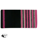New! 32" x 64" Wool saddle blanket with colored zipper design. - Country Scene Saddlery and Pet Supplies