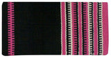 New! 32" x 64" Wool saddle blanket with colored zipper design. - Country Scene Saddlery and Pet Supplies