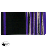 New! 32" x 64" Wool saddle blanket with colored zipper design. - Country Scene Saddlery and Pet Supplies