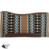New! 34’’ x 38’’ Contoured Saddle Pad with Memory Felt Bottom - Western Pads