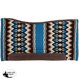 New! 34’’ x 38’’ Contoured Saddle Pad with Memory Felt Bottom - Western Pads