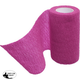 New! 4’’ x 5 Yard Cohesive Bandages | Sold by the box (12 rolls) - (12 rolls) - Rodeo Products