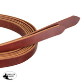 New! 8' x 1" Harness Hot Dipped Leather Split Rein - Made in the USA - Country Scene Saddlery and Pet Supplies
