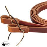 New! 8’ x 1’’ Harness Hot Dipped Leather Split Rein - Made in the USA
