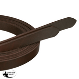 New! 8' x 1" Premium Harness Oiled Leather Split Rein - Made in the USA - Country Scene Saddlery and Pet Supplies