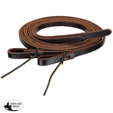 New! 8' x 5/8" Premium Harness Leather Split Rein - Made in the USA - Country Scene Saddlery and Pet Supplies